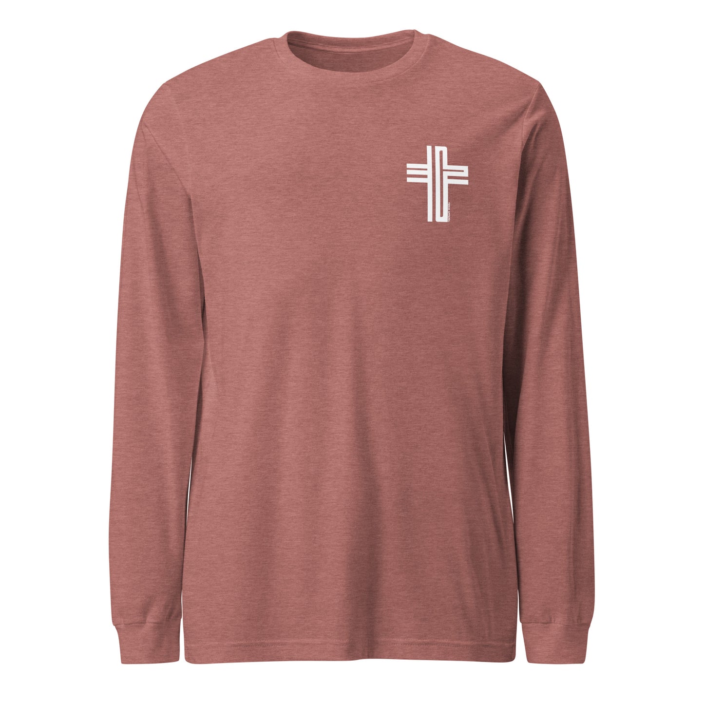 PRAY FOR THE MOUNTAINS OUTLINE - Unisex Long Sleeve