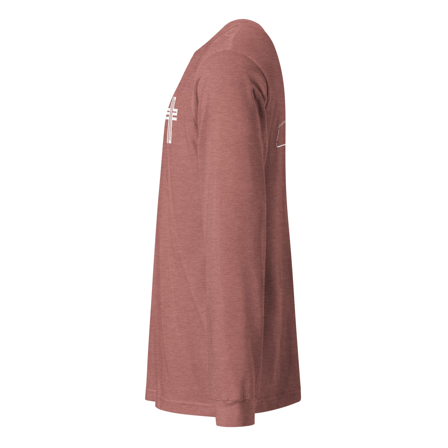 PRAY FOR THE MOUNTAINS OUTLINE - Unisex Long Sleeve
