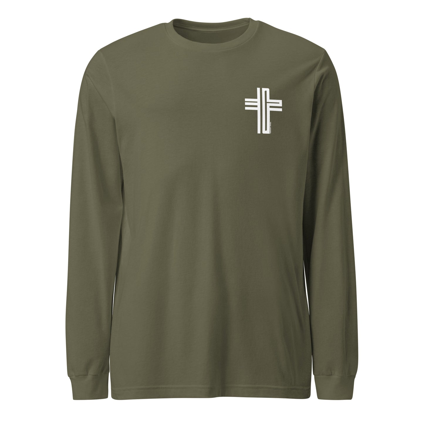 PRAY FOR THE MOUNTAINS OUTLINE - Unisex Long Sleeve