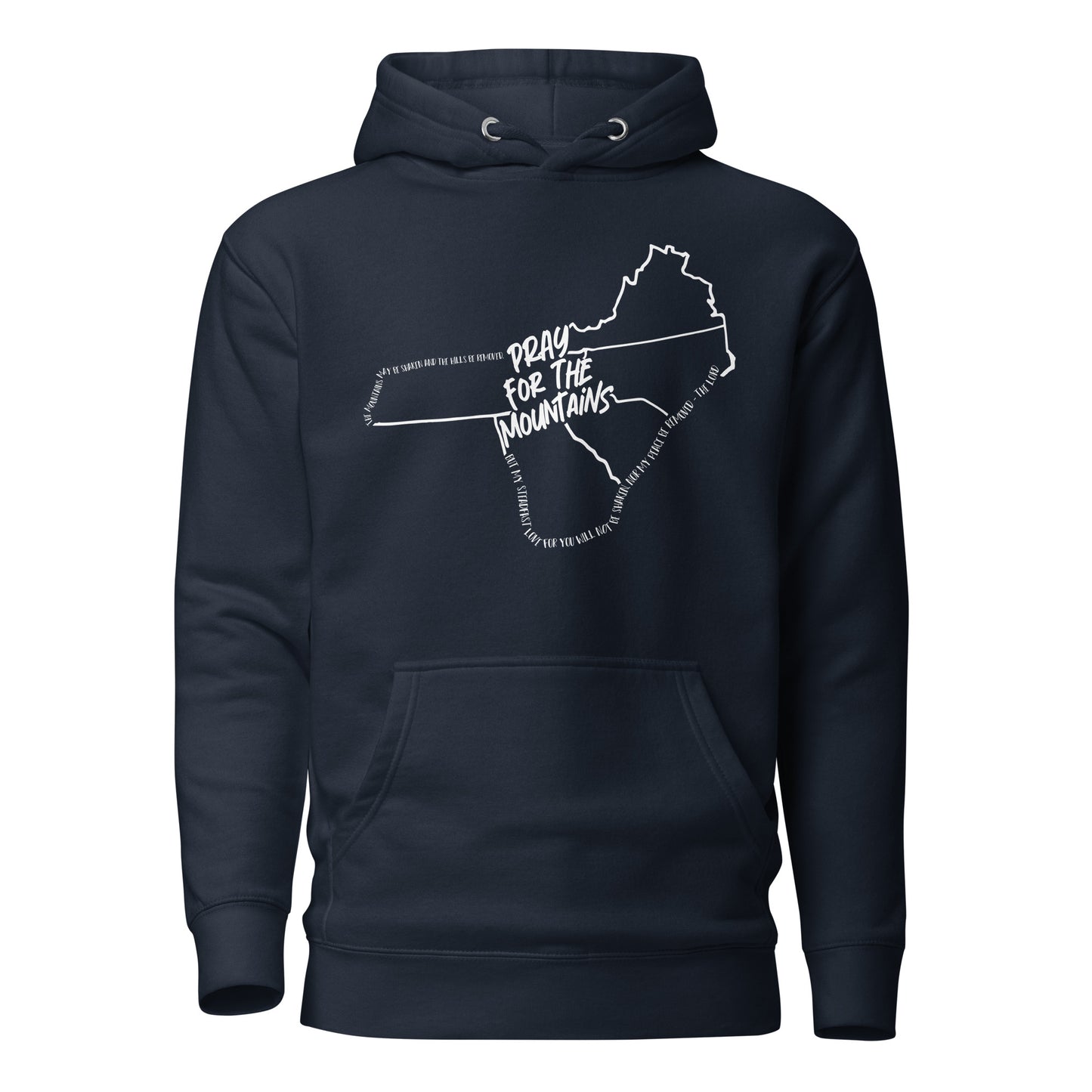 PRAY FOR THE MOUNTAINS OUTLINE - Unisex Hoodie