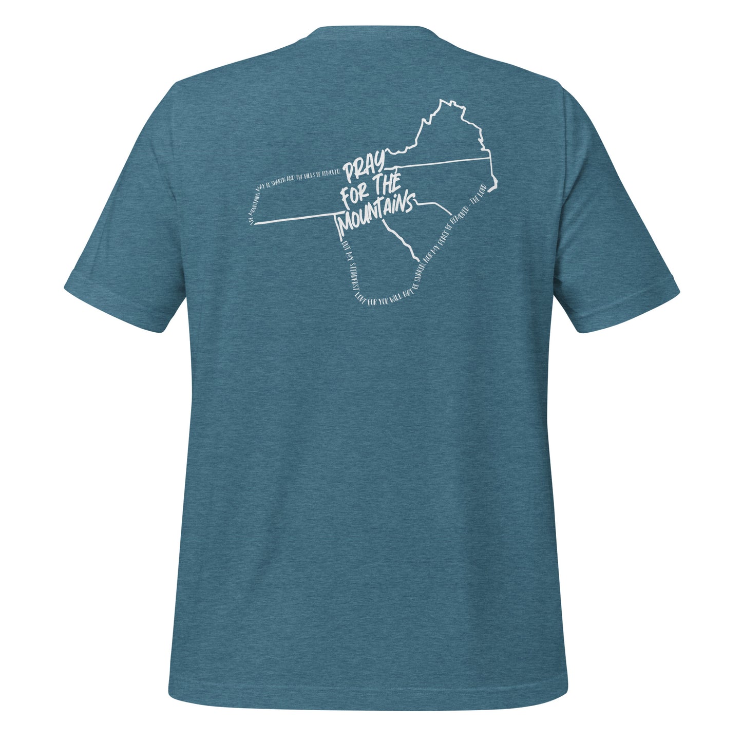 PRAY FOR THE MOUNTAINS OUTLINE - Unisex tee