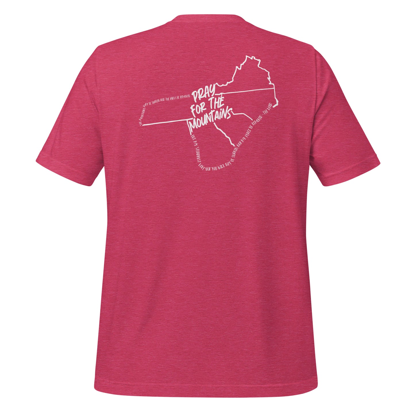 PRAY FOR THE MOUNTAINS OUTLINE - Unisex tee