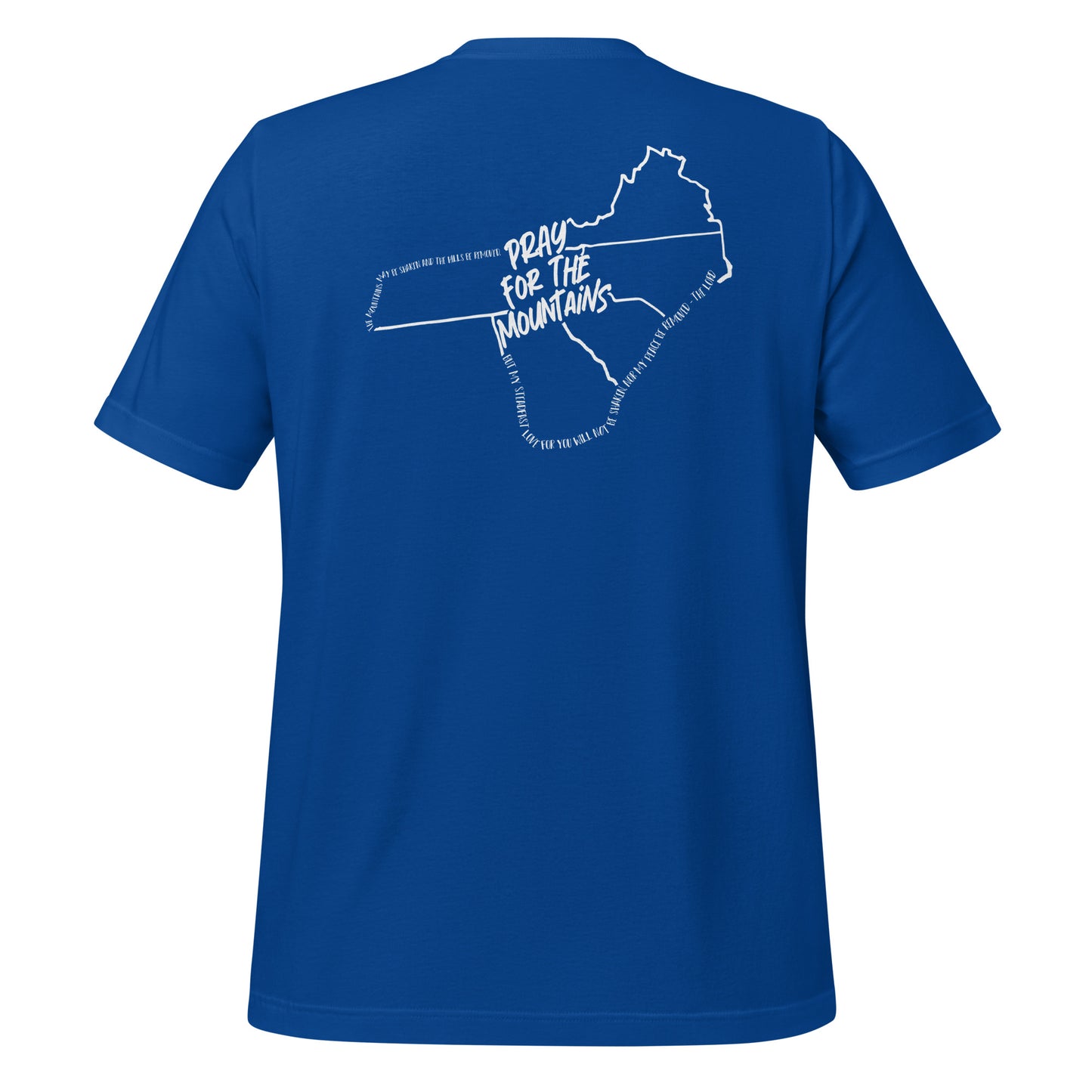 PRAY FOR THE MOUNTAINS OUTLINE - Unisex tee